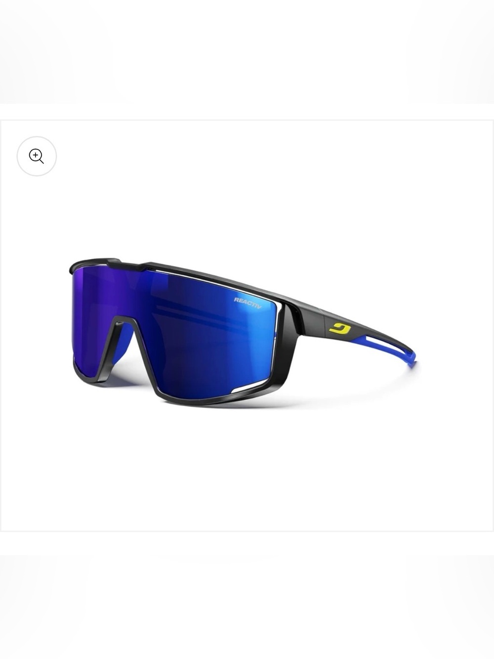 Julbo Fury J5314112 - Black/Blue - REACTIV 0-3 race sunglasses